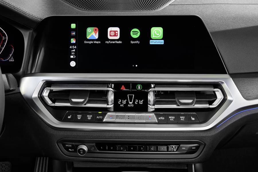 Детали интерьера BMW 320d Sport Line (G20) 2019 года  (WW) (фото 299 из 311)